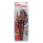 Mont Marte Fat Liner Brush Set Taklon Squirrel.