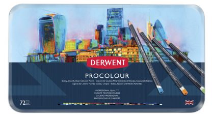 Derwent Procolour Colouring Pencils set of 72