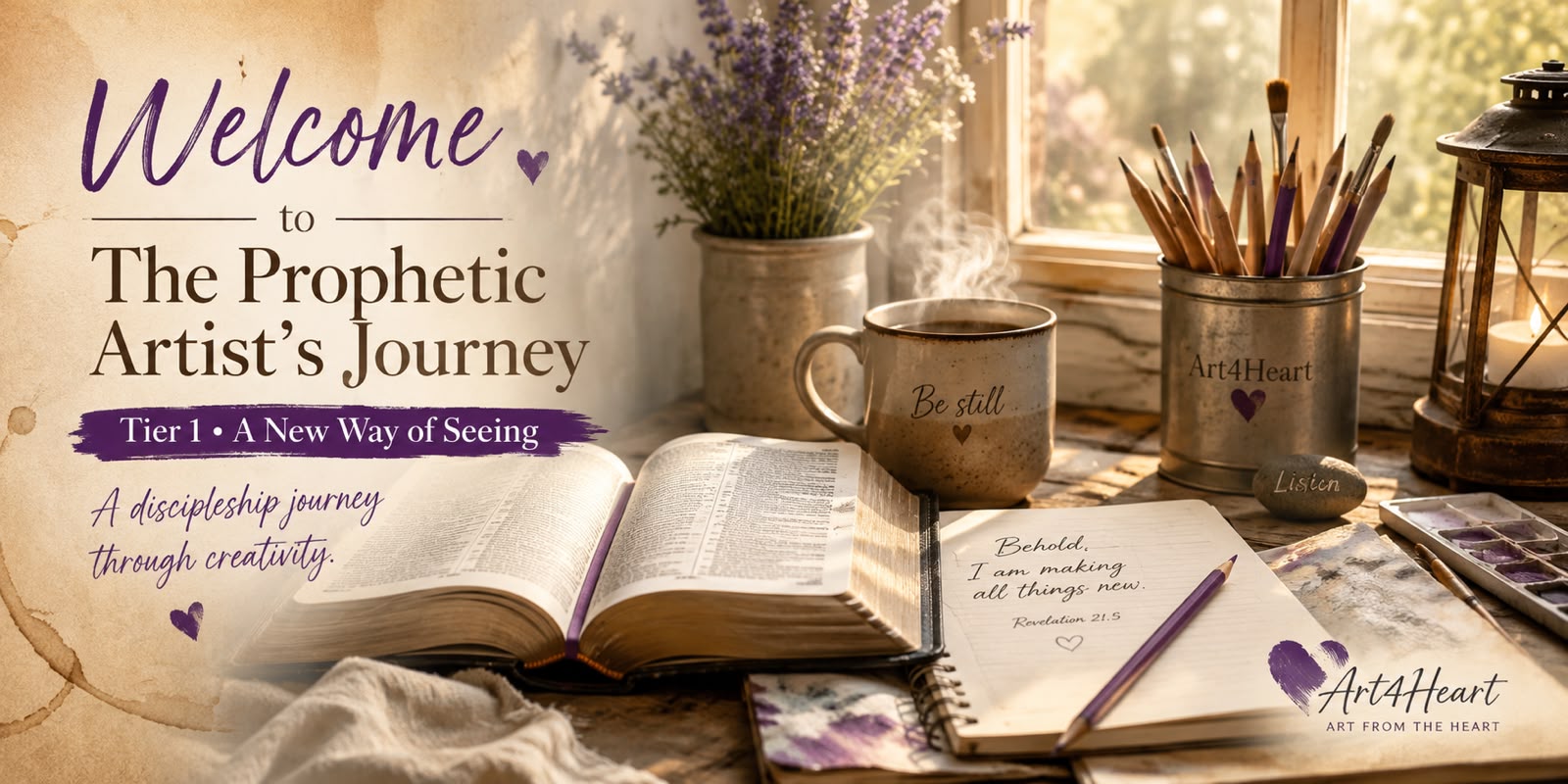 Stage 1 – The Prophetic Artist’s Journey – learning to listen