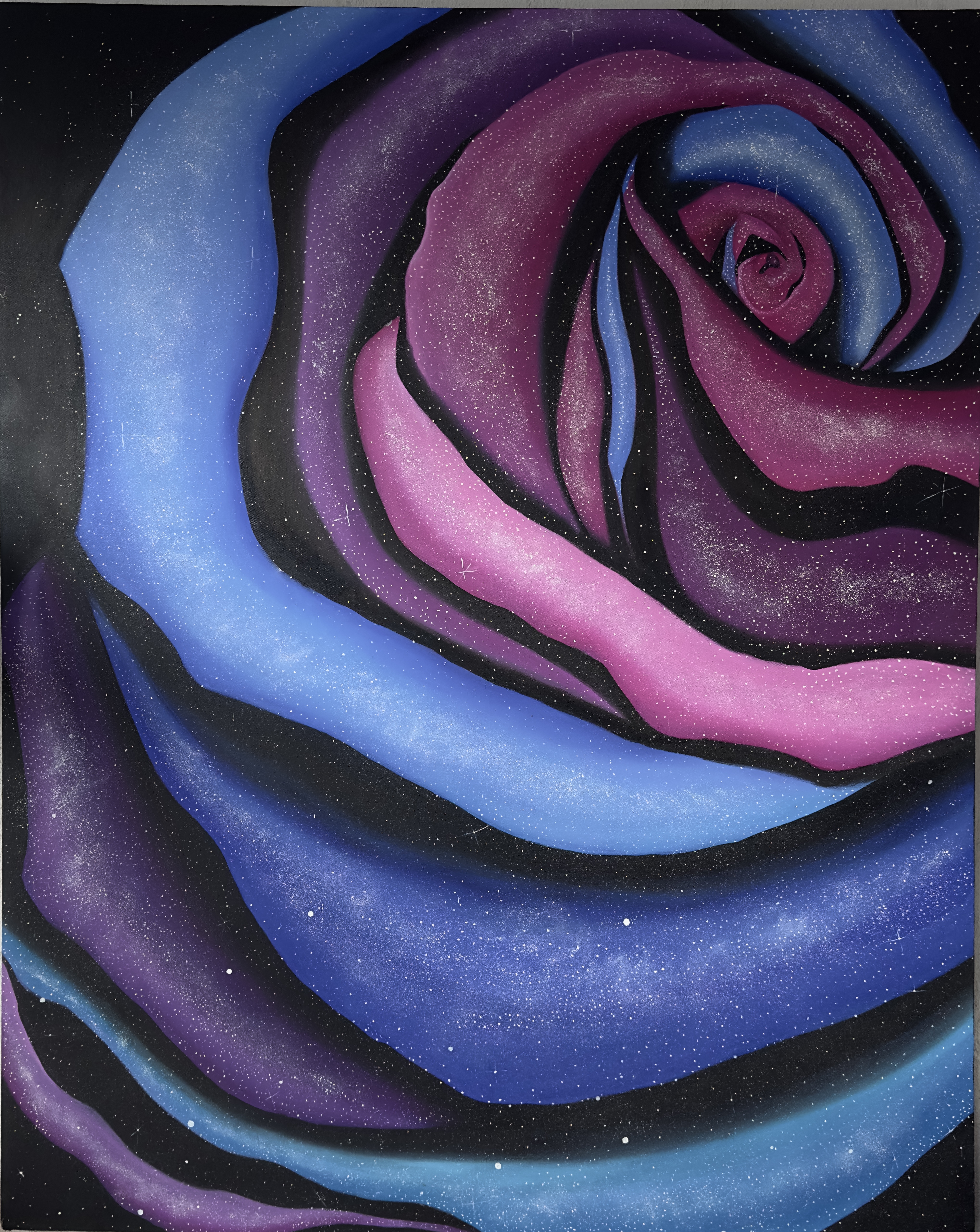 Celestial rose artwork