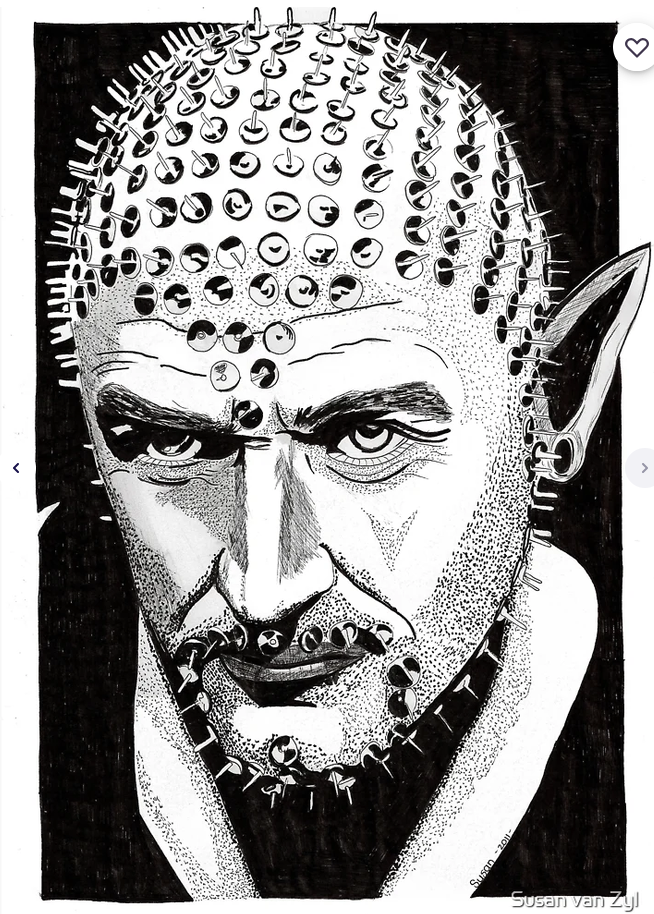 Pen and Ink, Ballpoint pen, Stippling, Shading
